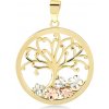 Lillian Vassago Zlatý prívesok Strom života LLV06-GP016 Lillian Vassago Zlatý prívesok Strom života LLV06-GP016
