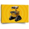 Sablio Obraz Wall-E robot Žltý - 60x40 cm Sablio Obraz Wall-E robot Žltý - 60x40 cm