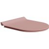 GSI PURA COLOR PURA WC sedátko, SLIM, Soft Close, Quick Release, blush mat/chróm MS86CSN24 GSI PURA COLOR PURA WC sedátko, SLIM, Soft Close, Quick Release, blush mat/chróm MS86CSN24