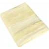 Bellatex Froté uterák Kamilka prúžok svetložltá, 50 x 100 cm