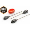 Mivardi Sada kŕmidiel Method Feeder set QMR Flat Long L (30g + 40g + 50g + mould)