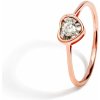 Blink-Blink Prsteň z ružového zlata v tvare srdca s diamantom 0.16 ct 1340RDG Blink-Blink Prsteň z ružového zlata v tvare srdca s diamantom 0.16 ct 1340RDG