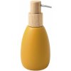 Spirella Dávkovač mydla SVEN, polyresin, drevo, 260 ml, žltý Spirella Dávkovač mydla SVEN, polyresin, drevo, 260 ml, žltý
