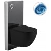 CERANO - Kompletný WC set sanitárny splach. modul - čierna matná + WC závesné Cesso, Vortex Rimless + Slim/UF sedátko - čierna matná - 49x36 cm CERANO - Kompletný WC set sanitárny splach. modul - čierna matná + WC závesné Cesso, Vortex Rimless + Slim/UF sedátko - čierna matná - 49x36 cm