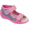 Detské papuče a sandále BEFADO 342P017 s koženou stielkou veľ. 22 Detské papuče a sandále BEFADO 342P017 s koženou stielkou veľ. 22