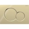 GEBERIT Sigma01 Round dvojčinné ovládacie tlačidlo, galvanizovaná ušľachtilá mosadz, 115.770.DT.5 GEBERIT Sigma01 Round dvojčinné ovládacie tlačidlo, galvanizovaná ušľachtilá mosadz, 115.770.DT.5