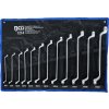 BGS Technic Sada obojstranných očkových kľúčov zalomené 6 x 7 - 30 x 32 mm 12-dielna BGS 1214
