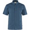 Fjällräven Pánska košeľa Övik Lite Shirt SS modrá Fjällräven Pánska košeľa Övik Lite Shirt SS modrá
