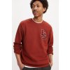 Levi's pánska mikina Levi's Standard Fit Graphic Crewneck Sweatshir 38423 0100 Bordová