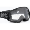 Cyklistické okuliare detské 100% Strata 2 Junior black/clear Cyklistické okuliare detské 100% Strata 2 Junior black/clear