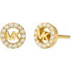 Michael Kors Módne pozlátené náušnice kôstky so zirkónmi MKC1727CZ710 Michael Kors Módne pozlátené náušnice kôstky so zirkónmi MKC1727CZ710