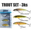Salmo TROUT PACK 5cm 3ks Salmo TROUT PACK 5cm 3ks