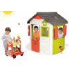 Smoby set domček Jura Lodge a Écoiffier vozík so zmrzlinou