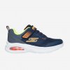 Skechers Microspec obuv pre batoľatá čierno-oranžová