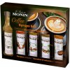MONIN Coffee set MINI sirupy 5 x 50 ml MONIN Coffee set MINI sirupy 5 x 50 ml
