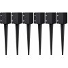VEVOR Záhradný kolík 6 ks 113x113x610MM Kov na plotové stĺpiky VEVOR Záhradný kolík 6 ks 113x113x610MM Kov na plotové stĺpiky