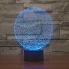 Beling 3D lampa, Lopta s čísel, 7 farebná S278 Beling 3D lampa, Lopta s čísel, 7 farebná S278