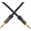 PREMIUMCORD kabel, stíněný, Jack 3.5mm - Jack 3.5mm M/M 1,5m kjqmm015t