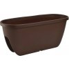 Plastkon Balconia OVI balkónový kvetináč hnedá dĺžka 60 cm Plastkon Balconia OVI balkónový kvetináč hnedá dĺžka 60 cm