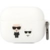 Karl Lagerfeld Apple AirPods Pro cover Silicone Karl & Choupette KLACAPSILKCW