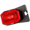 ACI pozičné svetlo LED obdĺžnikové červené 100 × 63 mm s odrazkou, s držiakom, kábel 0,5 m