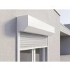 Vonkajšia roleta s motorom L 95x161,5 cm dopravná biela RAL 9016 Vonkajšia roleta s motorom L 95x161,5 cm dopravná biela RAL 9016