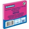 DONAU Bloček Donau neónový 76x76mm ružový