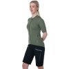 Kilpi MEARIL-W khaki dámsky cyklistický dres - 40 Kilpi MEARIL-W khaki dámsky cyklistický dres - 40