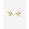 Pozlátené strieborné náušnice lastovička Avignon 5374Y00 Preciosa Pozlátené strieborné náušnice lastovička Avignon 5374Y00 Preciosa