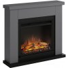 Tagu elektrický krb Frode Solid Grey, 1500 W, LED Tagu elektrický krb Frode Solid Grey, 1500 W, LED