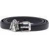 Diesel opasok LOGO B-CHARM-LOOP BELT čierna Diesel opasok LOGO B-CHARM-LOOP BELT čierna