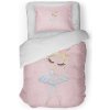 Takoy Bavlnené obliečky do postieľky premium satén baleríny ružové-HT-00141 | 100 x 135 cm Takoy Bavlnené obliečky do postieľky premium satén baleríny ružové-HT-00141 | 100 x 135 cm