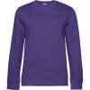 B&C Mikina B&C QUEEN Crew Neck, dámská COT01W01Qu3803-radiant pur L Purpurová radiant B&C Mikina B&C QUEEN Crew Neck, dámská COT01W01Qu3803-radiant pur L Purpurová radiant