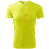 Volejbal zlatá - Pánske tričko Fantasy športové - 3XL ( Neonová žltá ) Volejbal zlatá - Pánske tričko Fantasy športové - 3XL ( Neonová žltá )