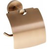 Držiak toaletného papiera Bemeta Amber s krytom vo farbe Coffe-Gold 155112012 Držiak toaletného papiera Bemeta Amber s krytom vo farbe Coffe-Gold 155112012