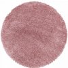 Najkoberce Fluffy Super Soft ružový kruh 80 cm kruh Najkoberce Fluffy Super Soft ružový kruh 80 cm kruh
