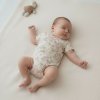 Baby Service Zavinovacie dojčenské body krátky rukáv bavlna Kytky Baby Service Zavinovacie dojčenské body krátky rukáv bavlna Kytky