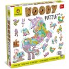 Ludattica Drevené Puzzle Jednorožec 48ks Ludattica Drevené Puzzle Jednorožec 48ks