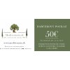 Darčeková poukážka 50€ Darčeková poukážka 50€