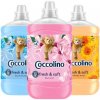 Coccolino Fresh&Soft Aviváž Sada MIX 3x1,7L 204 praní + plyšový medvedík Coccolino Fresh&Soft Aviváž Sada MIX 3x1,7L 204 praní + plyšový medvedík