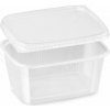 Wimex Miska (PP) hranatá priehľadná 250ml + viečko (250 sád) Wimex Miska (PP) hranatá priehľadná 250ml + viečko (250 sád)