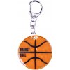 Reflexná kľúčenka Profilite BASKETBALL oranžová,čierna,strieborná Reflexná kľúčenka Profilite BASKETBALL oranžová,čierna,strieborná