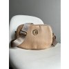 Praktická crossbody kabelka s troma GROSSO hnedá prírodná Praktická crossbody kabelka s troma GROSSO hnedá prírodná