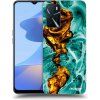 Picasee silikónový čierny obal pre OPPO A16 - Goldsky Picasee silikónový čierny obal pre OPPO A16 - Goldsky