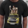 Tričko s potlačou MINI Mr. BEAN Dámsky Čierna M Tričko s potlačou MINI Mr. BEAN Dámsky Čierna M