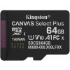 Kingston Canvas Select Plus Gen 3, microSDXC, 64 GB SDCS3/64GBSP Kingston Canvas Select Plus Gen 3, microSDXC, 64 GB SDCS3/64GBSP