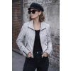 Max Original Leather Dámska kožená bunda FELICE-2 white/black (2XL 54-56) - White/black - 2XL Max Original Leather Dámska kožená bunda FELICE-2 white/black (2XL 54-56) - White/black - 2XL
