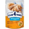 CLUB 4 PAWS Premium Mačacie krmivo mokré - losos v omáčke 85g CLUB 4 PAWS Premium Mačacie krmivo mokré - losos v omáčke 85g