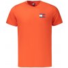 Štýlové Pánske Tričko s krátkym rukávom TOMMY HILFIGER Oranžová Farba: oranžová, Veľkosť: L Štýlové Pánske Tričko s krátkym rukávom TOMMY HILFIGER Oranžová Farba: oranžová, Veľkosť: L