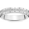 Thomas Sabo Prsten Klasický bílý D TR0026 725 14 52 Sterling silver Thomas Sabo Prsten Klasický bílý D TR0026 725 14 52 Sterling silver